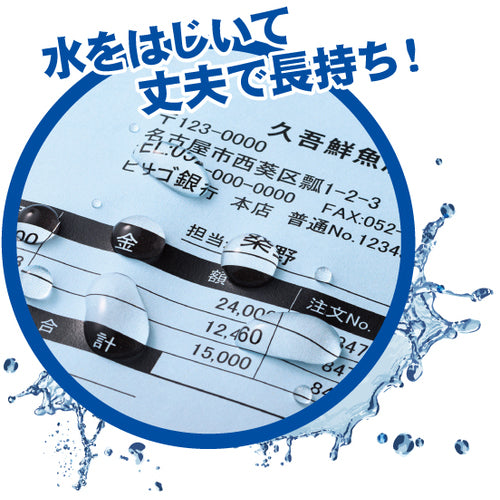 ヒサゴ　マルチプリンタ帳票　撥水紙　カラー　３面　６穴　BPW2013　1 PK