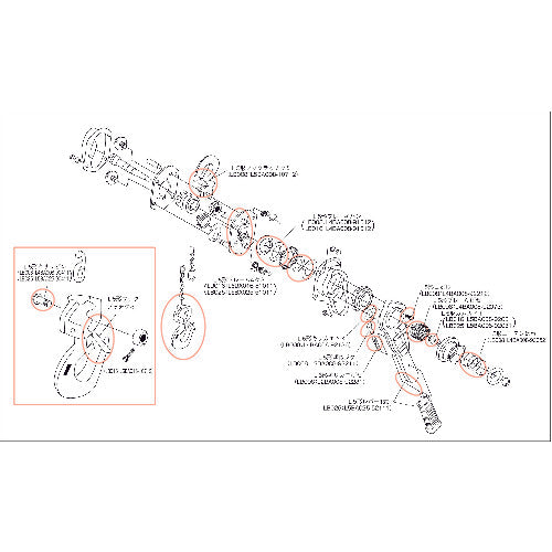 KITO 브레이크 밴 L5BA063-91511 1 개
