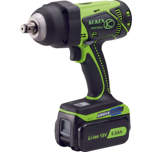 KUKEN Rechargeable Impact Wrench Full Set KW-E190PRO5F 1 unit