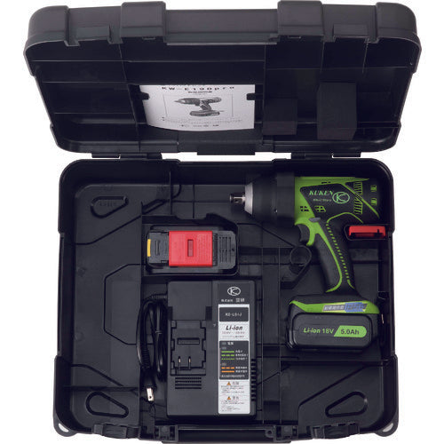 KUKEN Rechargeable Impact Wrench Full Set KW-E190PRO5F 1 unit