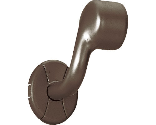 φ32 Side Support End Bracket Left-Hand / 040-1360 Brown BE-10LB 1 pc