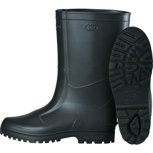 スティコ　超軽量長靴　ＳＴＩＣＯ　作業用　耐熱　２２ＣＭ　ブラック　SEB-10-BK-22　1 足