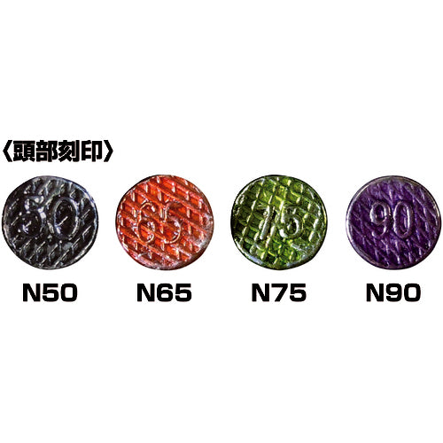 DAIDOHANT JIS 칼라 N 못 N75 키미도리 3 kg (약 510개) 00052147 1 상자