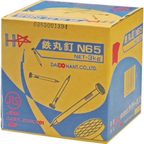 DAIDOHANT JIS 마루 못 N25 3kg (약 6150 개) 00052186 1 상자