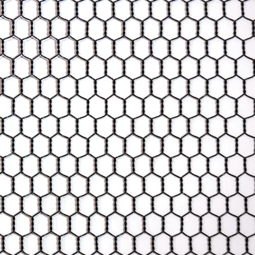 DAIDOHANT Vinyl Tortoiseshell Wire Mesh, Wire diameter 0.85 x mesh 10mm, Width 450mm x Length 1m, Roll 10160142, 1 roll
