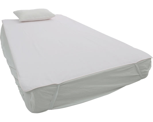 진심 클럽 타월 방수 시트 100 × 200cm 사방 고무 첨부 / C-1130 핑크 1 장