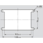 ＳＵＧＡＴＳＵＮＥ　（１０００３７０２７）ＨＨ−ＵＤ１５６ＳＭ／埋込両引取手　HH-UD156SM　1 個