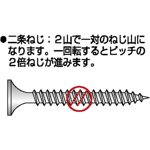 DAIDOHANT VP Stainless Steel Lightweight Ceiling Screws Trumpet Head 3.5 x 51 (30 pieces) 10174329 1 bag