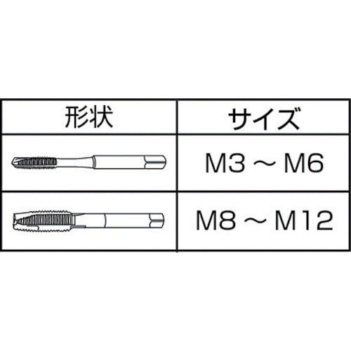 ヤマワ　超高硬度鋼用超硬ハンドタップ　ＵＨ−ＣＴ　Ｐ３　Ｍ６Ｘ１　５Ｐ　UH-CT-M6X1　1 本