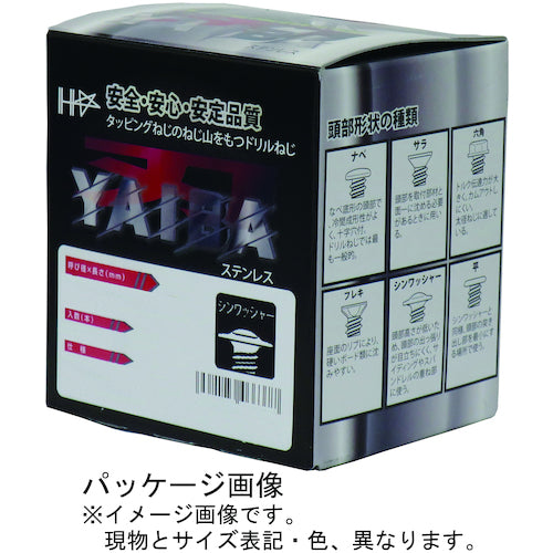 ＤＡＩＤОＨＡＮＴ　ＹＡＩＢＡ　ドリルねじ　シンワッシャー　ファインパシべート　５×１６　10187200　1 袋