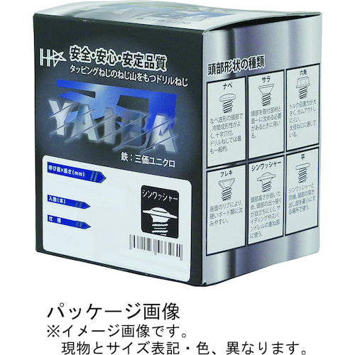 DAIDOHANT YAIBA 드릴 나사 신와셔 3가 유니클로 4×16 약 500개입 00046625 1상자