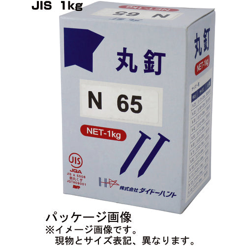 DAIDOHANT JIS 마루 못 N100 1kg (약 90 개) 00051110 1 상자