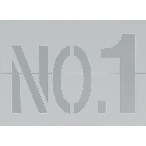 Light Template Numbers (5 sheets) TP555-1 1 set