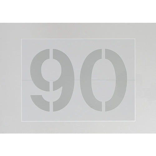 Light Template Numbers (5 sheets) TP555-1 1 set