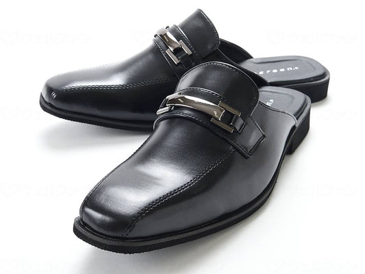 ラッキーベルﾋﾞｼﾞﾈｽｽﾘｯﾊﾟ　ﾃﾞｺﾗ　ﾒﾀﾛ ﾌﾞﾗｯｸ LL