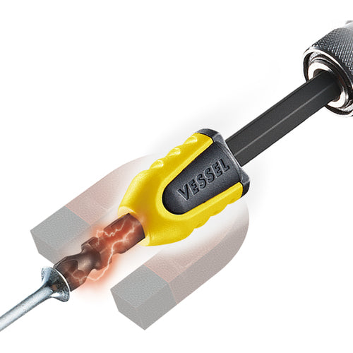 VESSEL Screw Mag Catcher (Yellow) 1 piece NMC-1PY NMC-1PY 1 piece