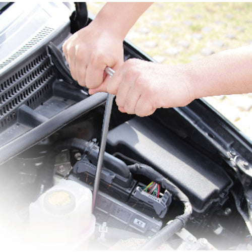 TONE T형 렌치 대변 치수 8mm 전폭 200mm TWL-08L 1개