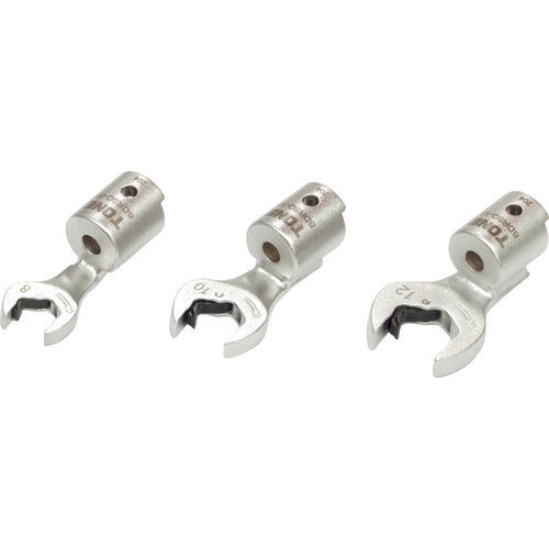 TONE 교환식 토크 렌치용 교환 퀵 스패너 헤드셋 T8D 시리즈 3점 세트 8DRSQ30 1 S