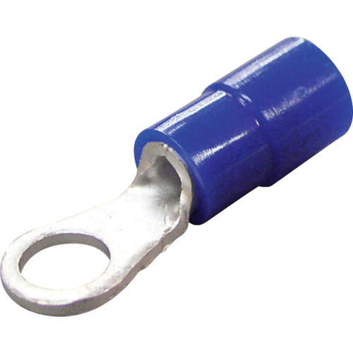 Nichifu Environmentally Friendly Insulated Crimp Terminal R Type (100P) TMEX 2-4S-YEL 1 PK