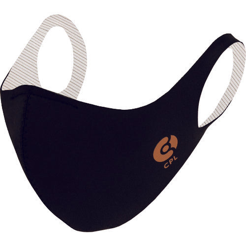 コパーライン　銅抗菌マスク　ブラック　Ｓ　COPPERMASK-BK-S　1 枚