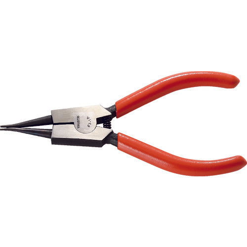 TRUSCO Snap Ring Pliers for Shafts Φ1.0 Straight Jaws Type 63 63-1A 1 Piece