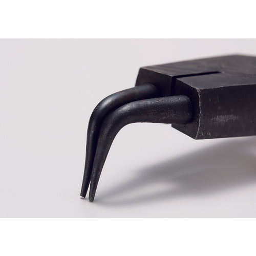 TRUSCO Snap Ring Pliers for Shafts Φ1.0 Curved Jaws Type 63 63-1B 1 Piece