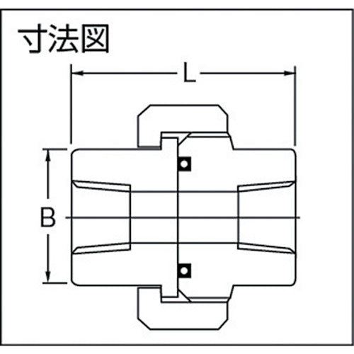 フジトク　ユニオン　３２Ａ　ねじ込み　炭素鋼　OU-PT-32A　1 個