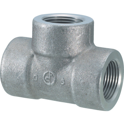 Fujitoku Cheese Tee 25A Carbon Steel Screw-in T-PT-25A 1 piece