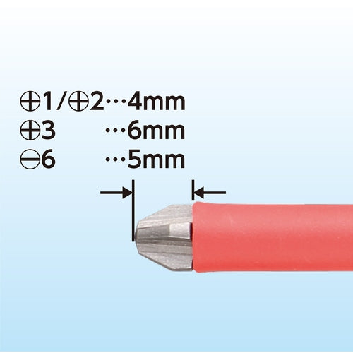 ＶＥＳＳＥＬ　剛彩ビットチューブ付　＋３×１００ｍｍ　ＧＳＣ１６３１００　GSC163100　1 本