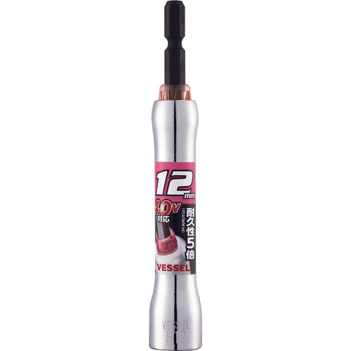 VESSEL 초강 단조 미러 소켓 대변 12mm MTA201211 MTA201211 1개