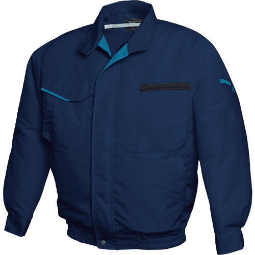 空調服　ＦＡＮＦＩＴ空調服［［Ｒ下］］（混紡）ネイビーＬ　FF91810C03S3　1 着