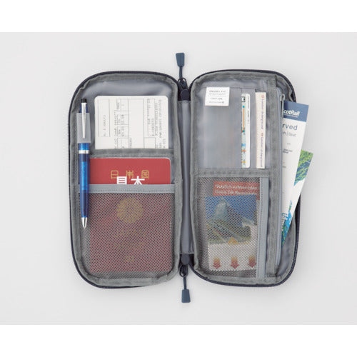 LIHIT Travel Holder Navy A7686-11 1 piece