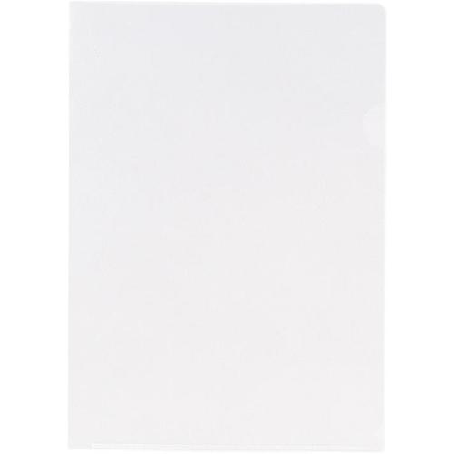 LIHIT Clear Folder &lt;100-Pack&gt; Milky White A4 G6100-1 1 Set