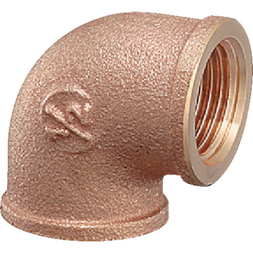 KAKUDAI Water Pipe Fitting Gunmetal Elbow Nominal Diameter Rc3/4 6125Y-20 1 Piece