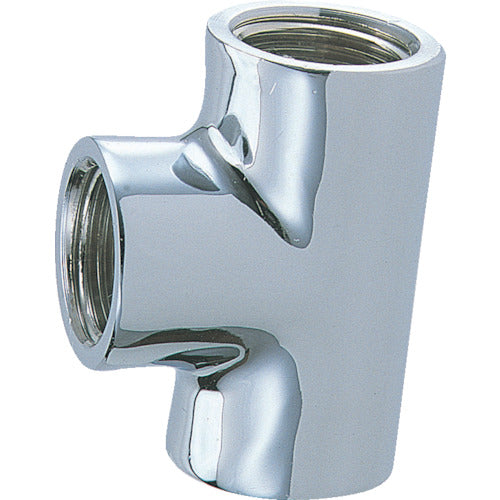 KAKUDAI Water Pipe Fitting Tee (Chrome) Nominal Diameter Rc3/4 6126AY-20 1 Piece