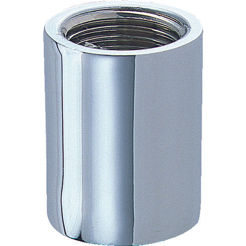 KAKUDAI Water Pipe Fitting Chrome Socket Nominal Diameter Rc1/2 6127AY-13 1 pc