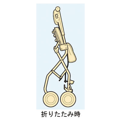 安寿　サンフィールウォーキング / 532-352　青チェック　1 台