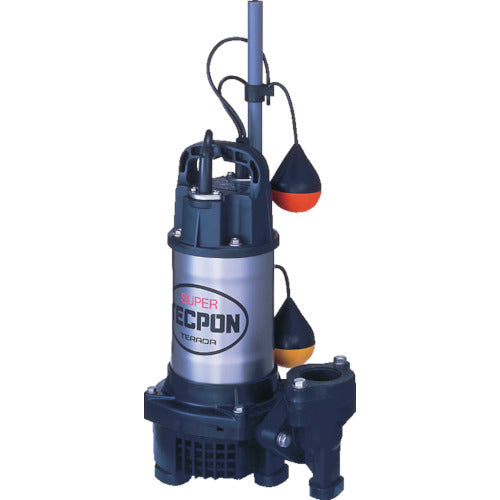 ＴＥＲＡＤＡ　汚水用水中ポンプ　自動　１００Ｖ　５０Ｈｚ　PGA-250　1 台