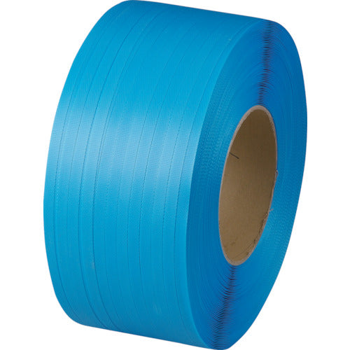 TRUSCO PP Band for Automatic Packaging Machine Width 15.5mm x Length 2500m Blue GPP-155 1 ​​Roll