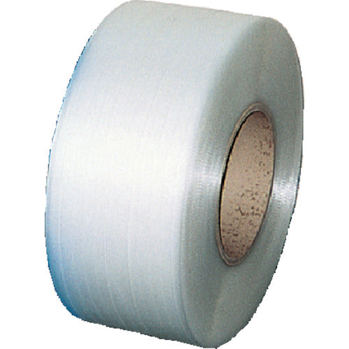 TRUSCO PP Band for Automatic Packaging Machine Width 15.5mm x Length 2500m Transparent GPP-155 1 ​​Roll
