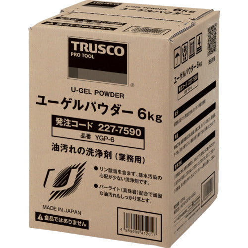 ＴＲＵＳＣＯ　ユーゲルパウダー　６ｋｇ　YGP-6　1 個