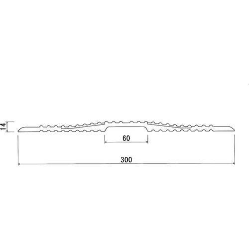 오켄 케이블 커버 30X1M블랙 CC-301BK 1개
