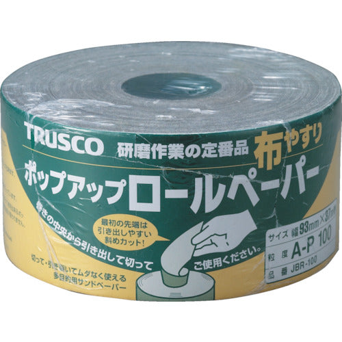 ＴＲＵＳＣＯ　ポップアップロールペーパー　９３ｍｍＸ３７ｍ　＃１００　JBR-100　1 巻