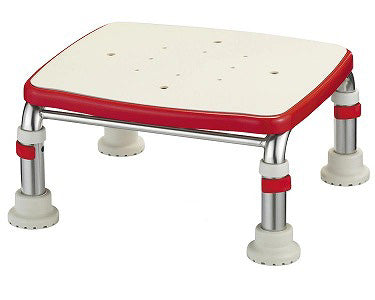 안수 스테인리스제 욕조대 R“아시피타” 미끄럼 방지 시트 타입(미니) 12-15 / 536-462 레드 1대