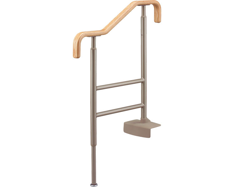 安寿　上がりかまち用手すり　SM-650L　L型 / 531-052　ブラウン　1 台