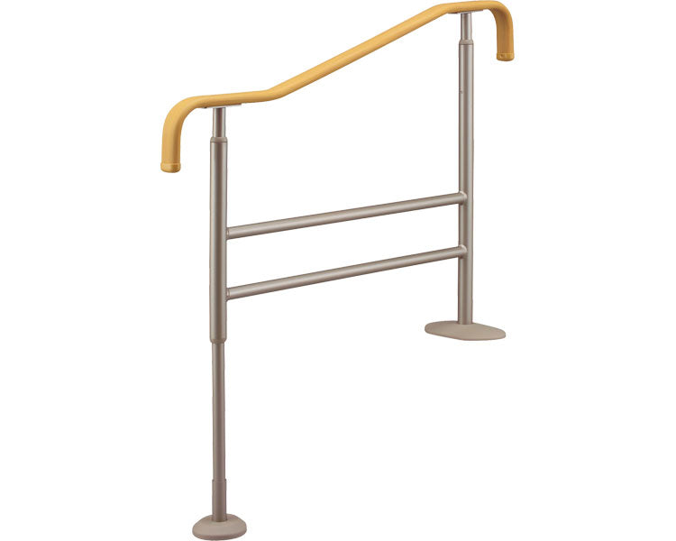 安寿　上がりかまち用手すり　S-950F　F型 / 531-026　ベージュ　1 台