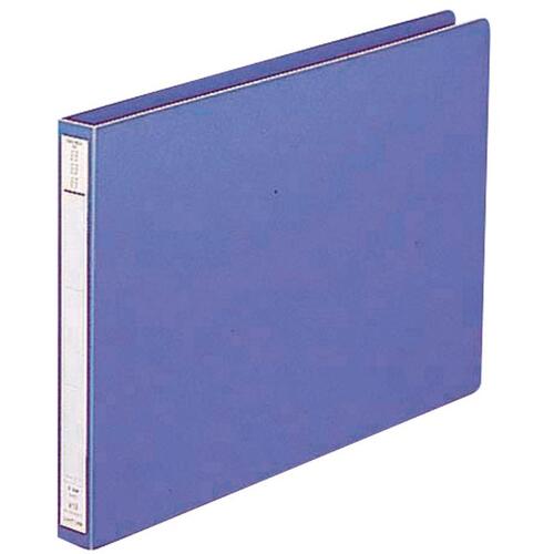 LIHIT Punchless File &lt;HEAVY DUTY&gt; Indigo A4/E F371 1 pc