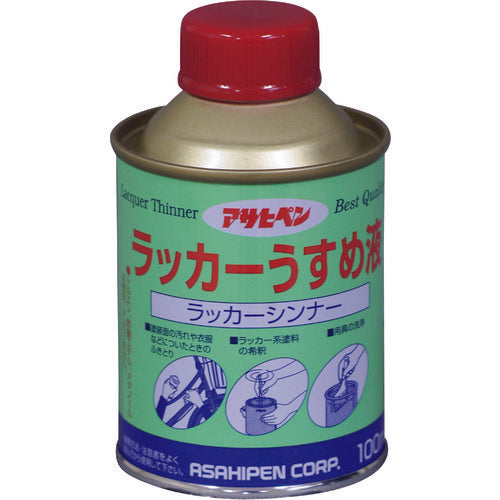 Asahipen Lacquer Thinner 100ml 571076 1 pc
