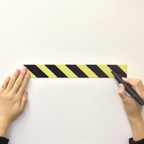 Mag-X Magnetic Label Roll Type L Yellow MNAME-L-5M-Y 1 PK