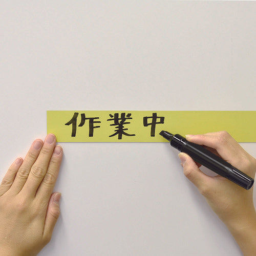 Mag-X Magnetic Label Roll Type L Yellow MNAME-L-5M-Y 1 PK